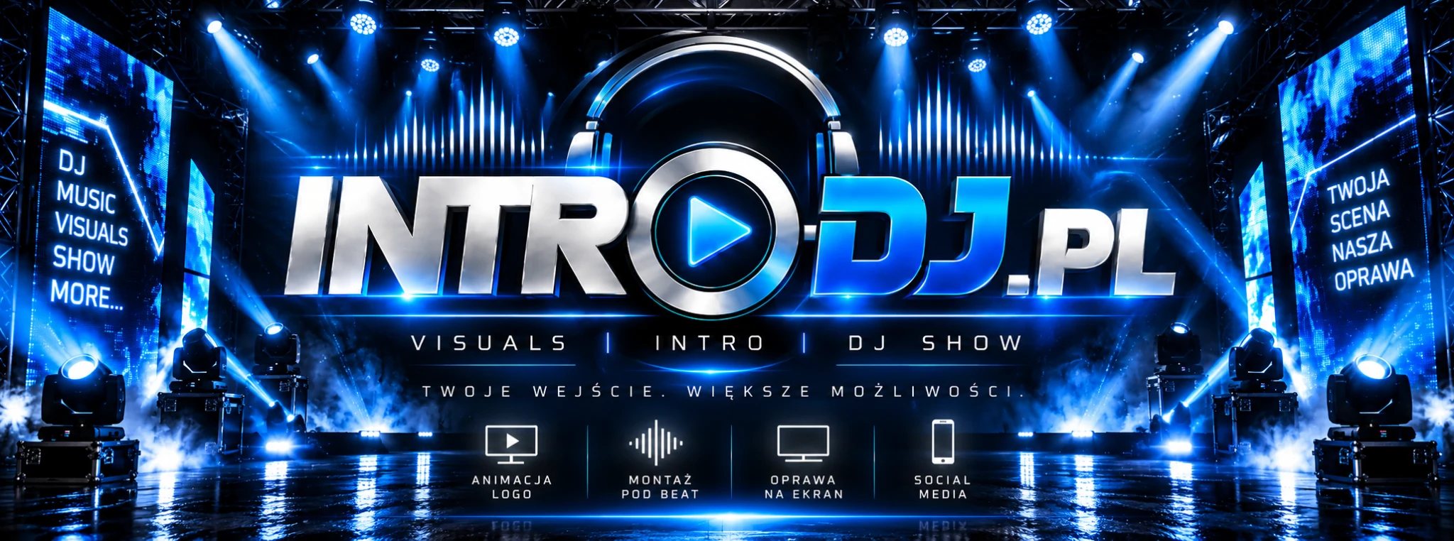 Intro-DJ.pl — Visuals, Intro, DJ Show
